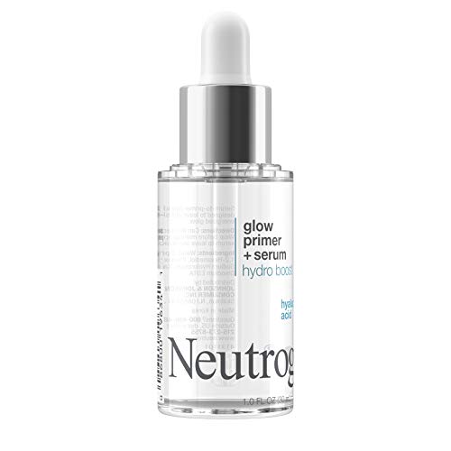 Neutrogena Hydro Boost Glow Booster Primer & Serum, Hydrating & Moisturizing Face Serum-to-Primer Hybrid, Infused with Purified Hyaluronic Acid & Designed to Instantly Hydrate, 1.0 fl. oz - Image 4