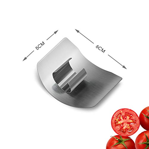 1PCS Onion Holder Slicer, 2PCS Finger Guard, Holder Slicer Vegetable For Onion, Tomato, Lemon, Meat, Onion Cutting Tool Stainless Steel Cutting Kitchen Gadgets - Image 2