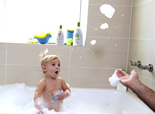 Babyganics Bubble Bath, Non-Allergenic, Gently Cleanses, Fragrance Free, 20 Fl Oz (Pack of 2), Packaging May Vary - Image 2