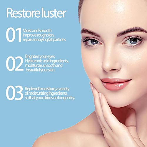 Under Eye Patches,30 pairs Hyaluronic Acid Anti-Aging Under Eye Mask, RABIOTA Collagen Under Eye Gel Pads for Dark Circles, Wrinkles, Fine Line, Puffiness (Blue) - Image 2