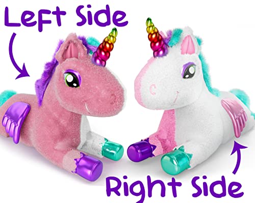MindSprout Unicorn Mommy Stuffed with 4 Babies Inside her Tummy, for Girls 3 4 5 6 7 8 Years Old, Unicorn Toys for Girls Age 4-5, Best Birthday Gifts, Stuffed Animals Toy Age 6-8 - Image 3