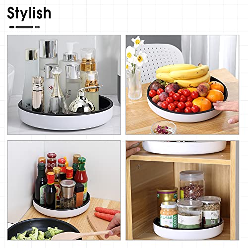 LAMY Lazy Susan Organizer Kitchen Gadgets, 10 Inch Small Lazy Susan Turntable, Spice Rack Organizer for Cabinet Kitchen Organization and Storage - Image 5