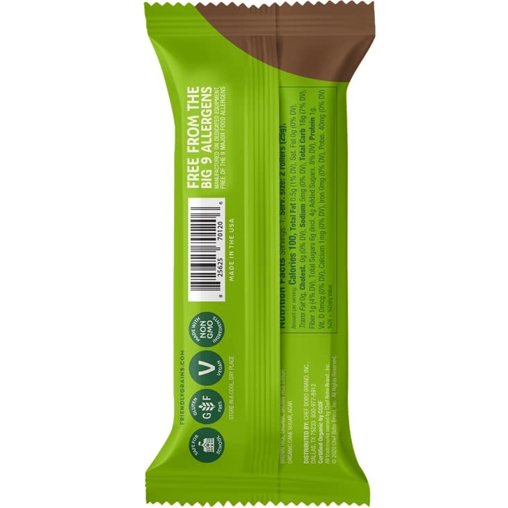 Friendly Grains - Crunchy Rollers - Organic Rice Snacks, Crispy Puffed Rice Rolls, Healthy Snack Rolls for Adults and Kids - Original Brown Rice (16 packs of 2) - Image 8