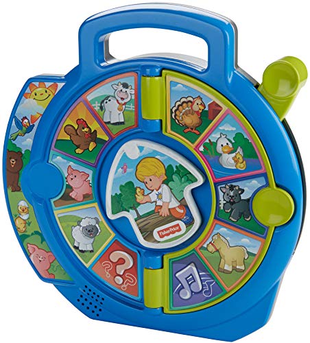Fisher-Price Little People Toddler Learning Toy World of Animals See ‘N Say with Music and Sounds for Ages 18+ Months - Image 4